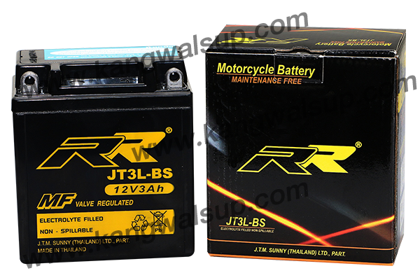 แบตเตอรี่รถมอเตอร์ไซด์ RR Battery